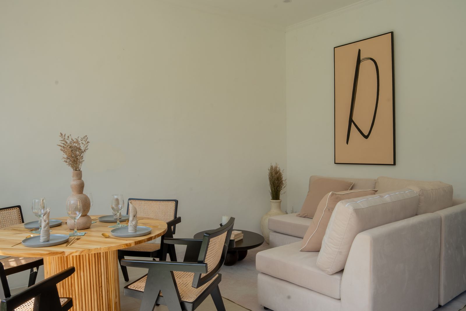 Living and dining room